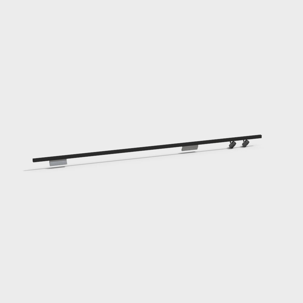 现代轨道灯3D模型