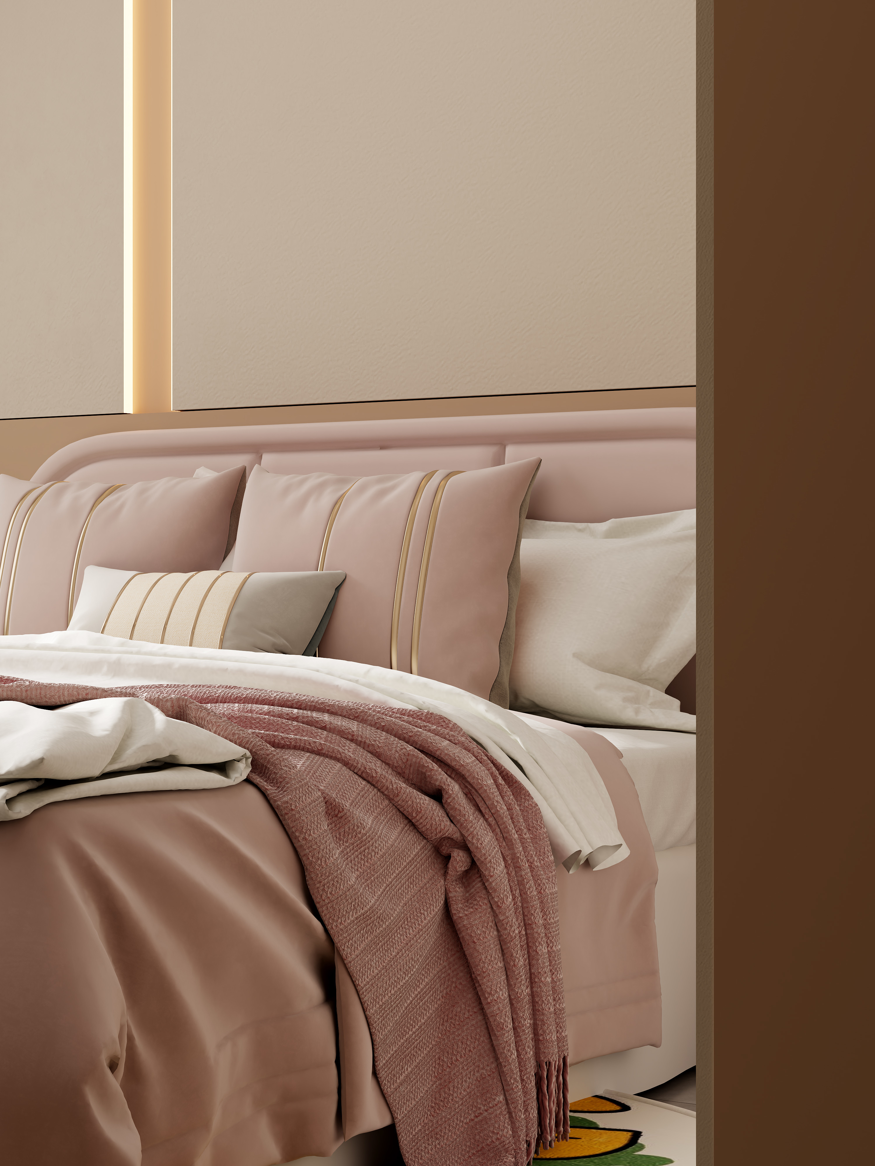 壹诺设计工作室-115㎡3室-现代简约装修效果图