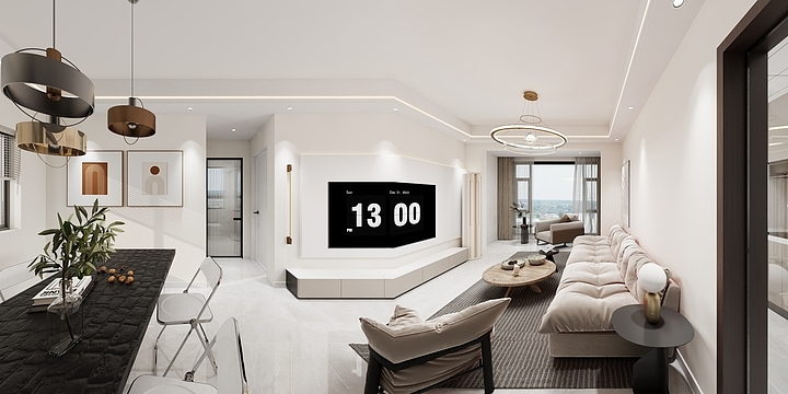 金利佳方文杰-盛世嘉园87户型-副本-装修设计方案