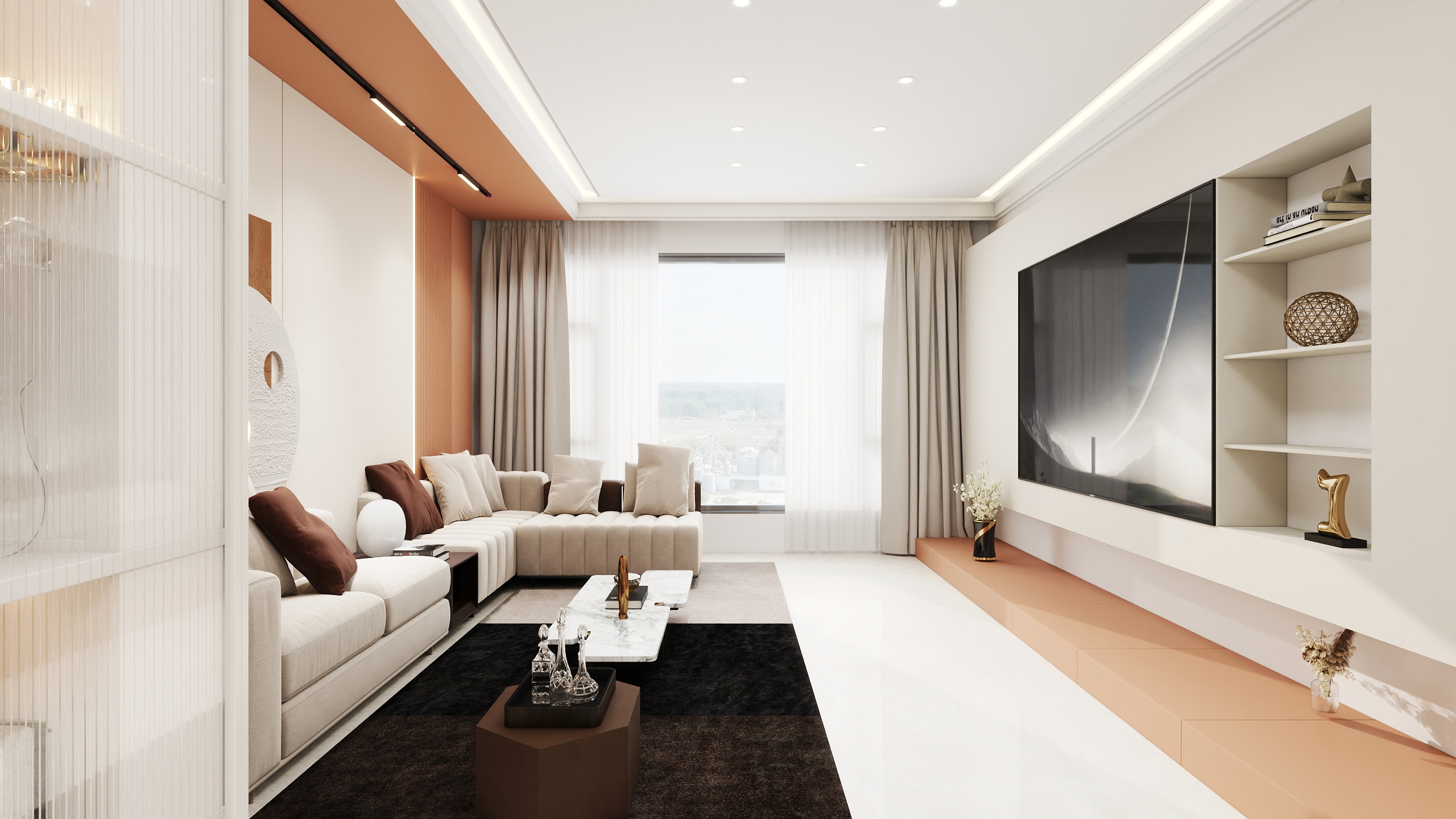 瑶瑶加油-78㎡2室装修效果图