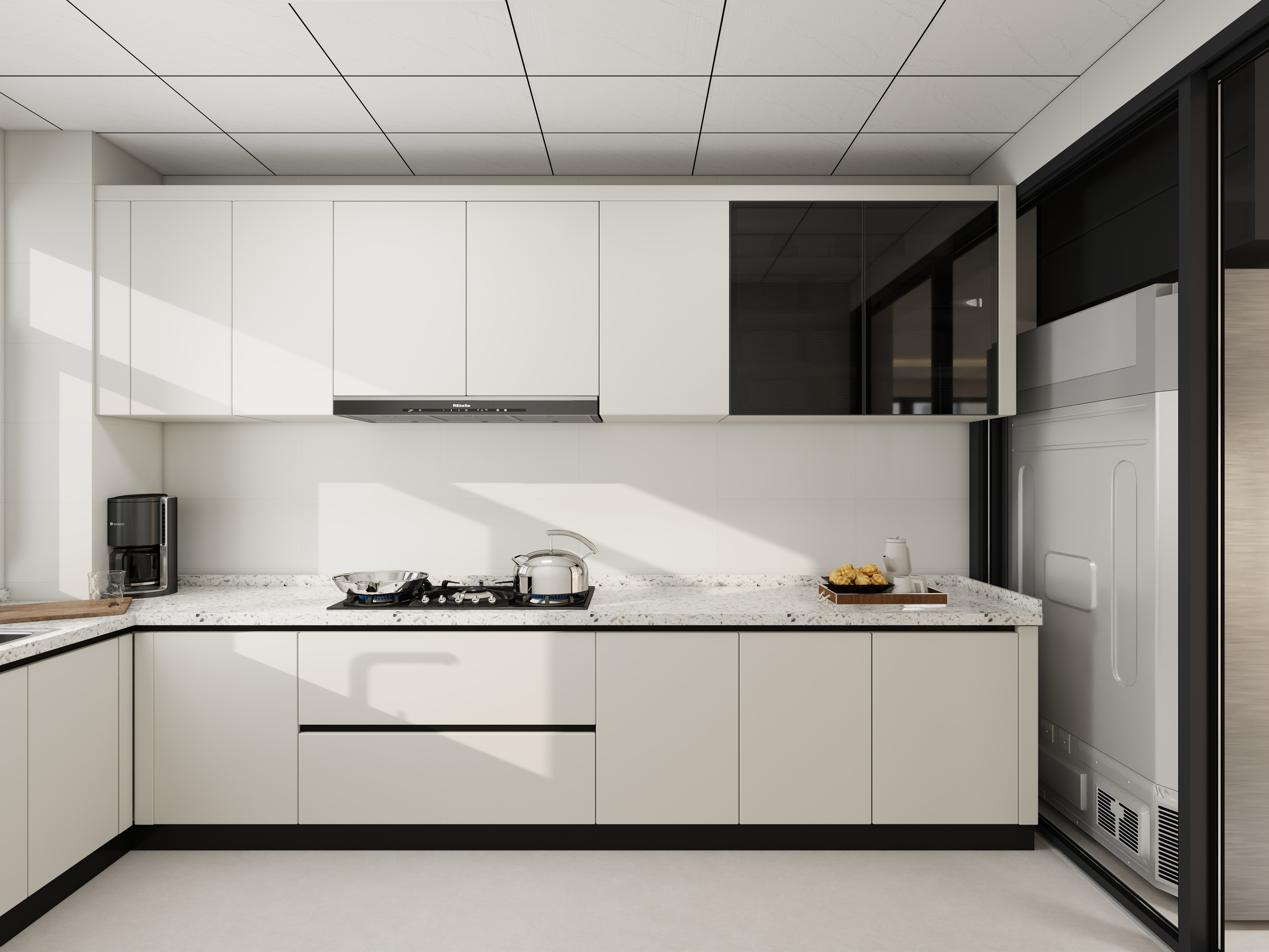 艺雅丽-150平奶油风 装修效果图