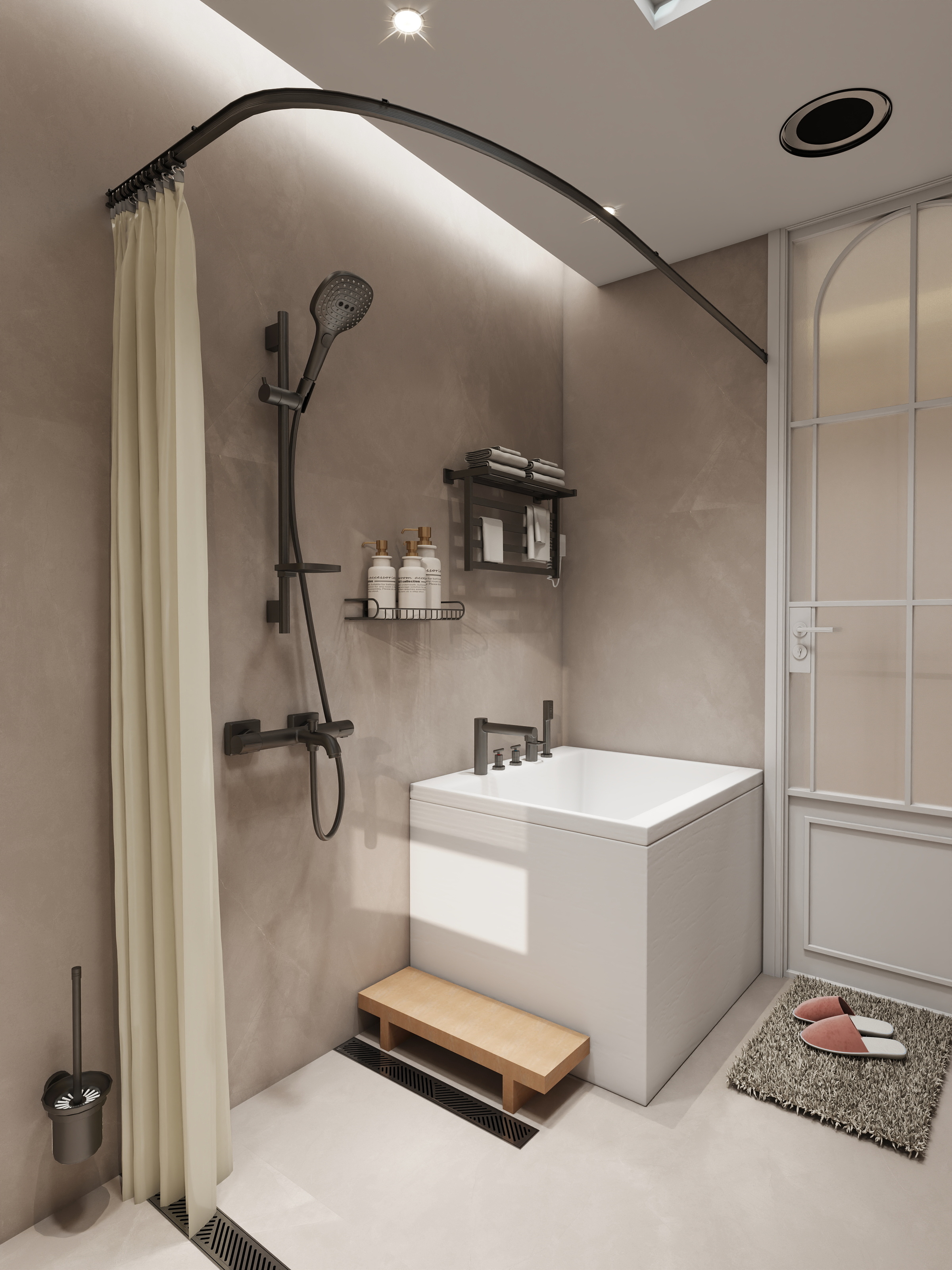 908Nvex-中骏世界城120㎡3室-装修设计方案