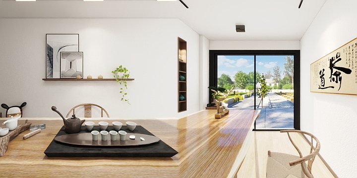 元設計-茶室-装修设计方案