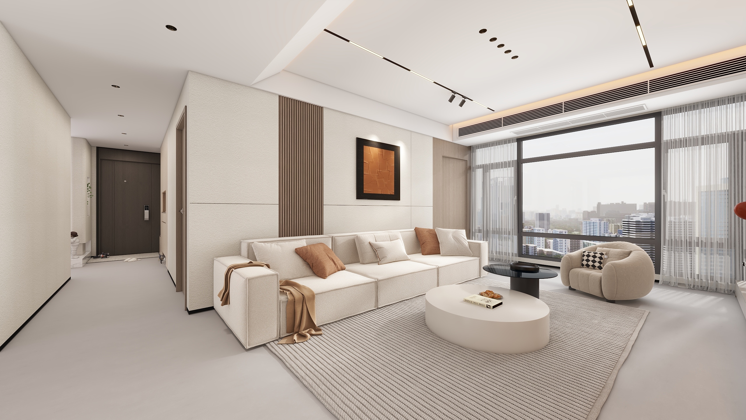 QR-Designer-滨江丽景-现代简约装修效果图