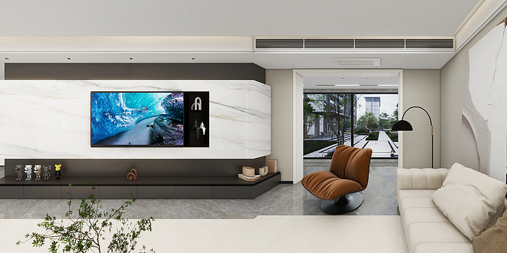 设计师-侯志伟-学府壹号二期152㎡轻奢风-装修设计方案