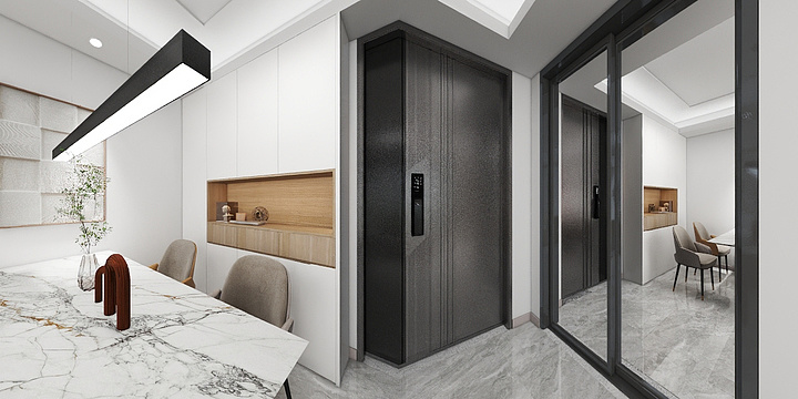 三胖搞设计-宝山天铂-装修设计方案