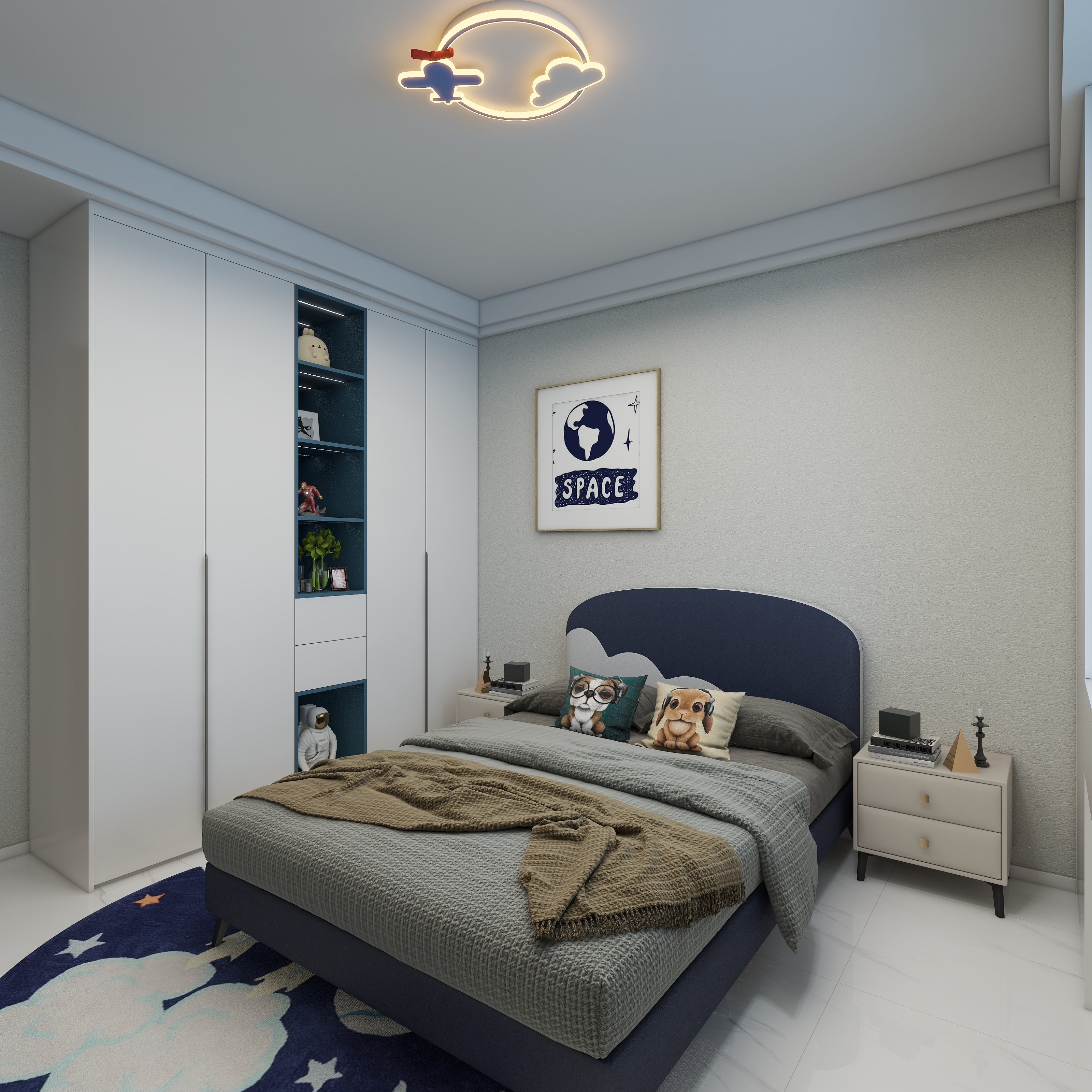 设计师刘飞-河东一区-装修设计方案