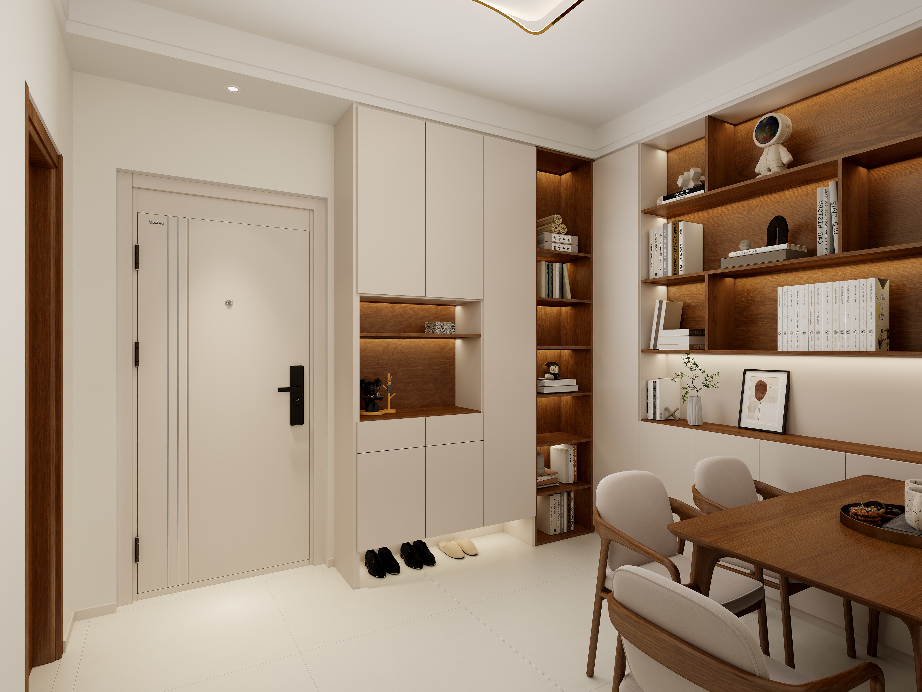 木子r空间设计-现代简约44㎡2室-装修设计方案