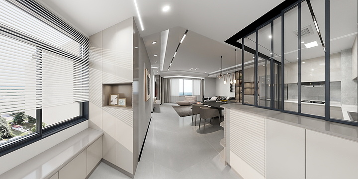 荣隆装饰设计-125㎡3室-装修设计方案