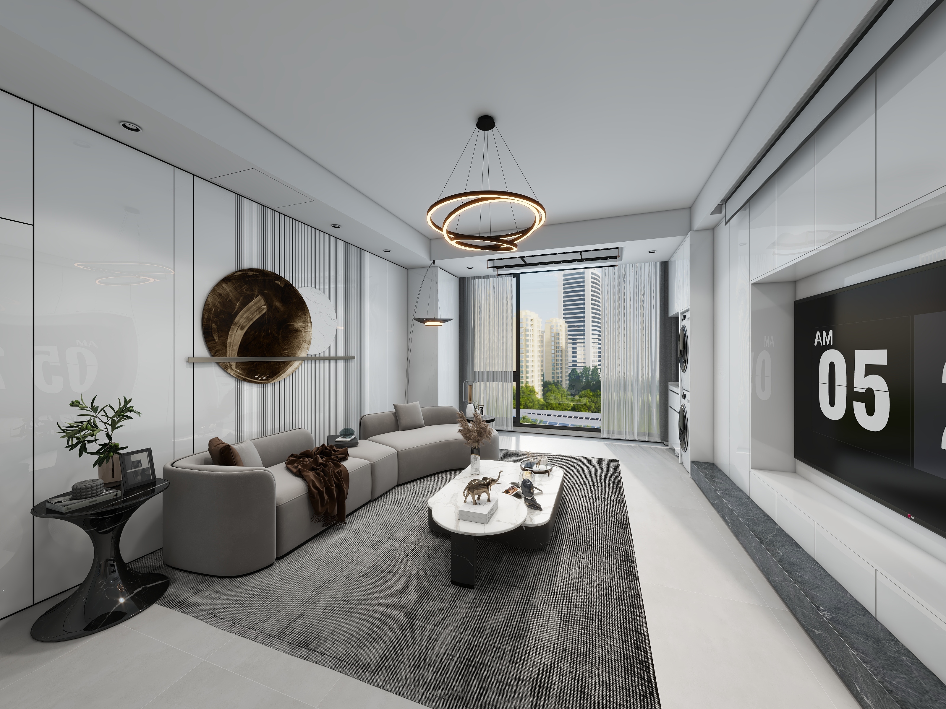 李群-北湖缔景138㎡4室-装修设计方案