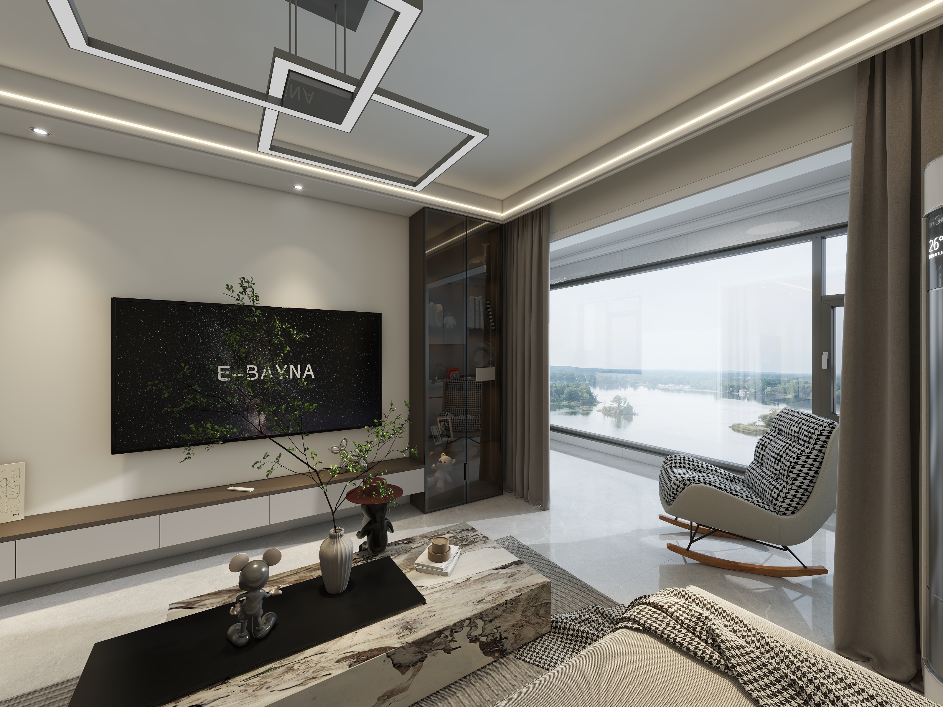 晓龙丨设计师Alan-银基御府-114-装修设计方案