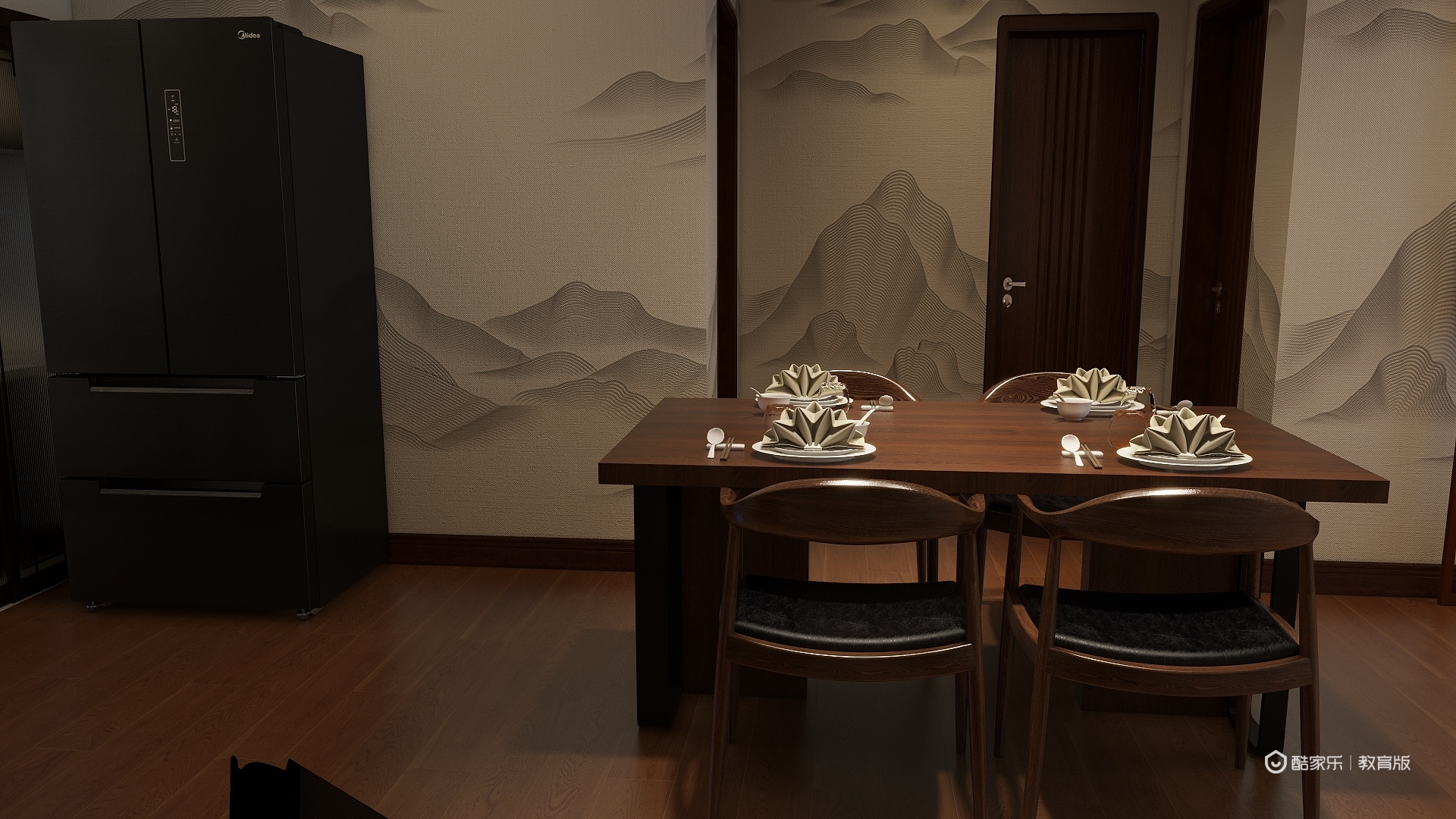 李灵玉wGux-墨香庭院装修效果图