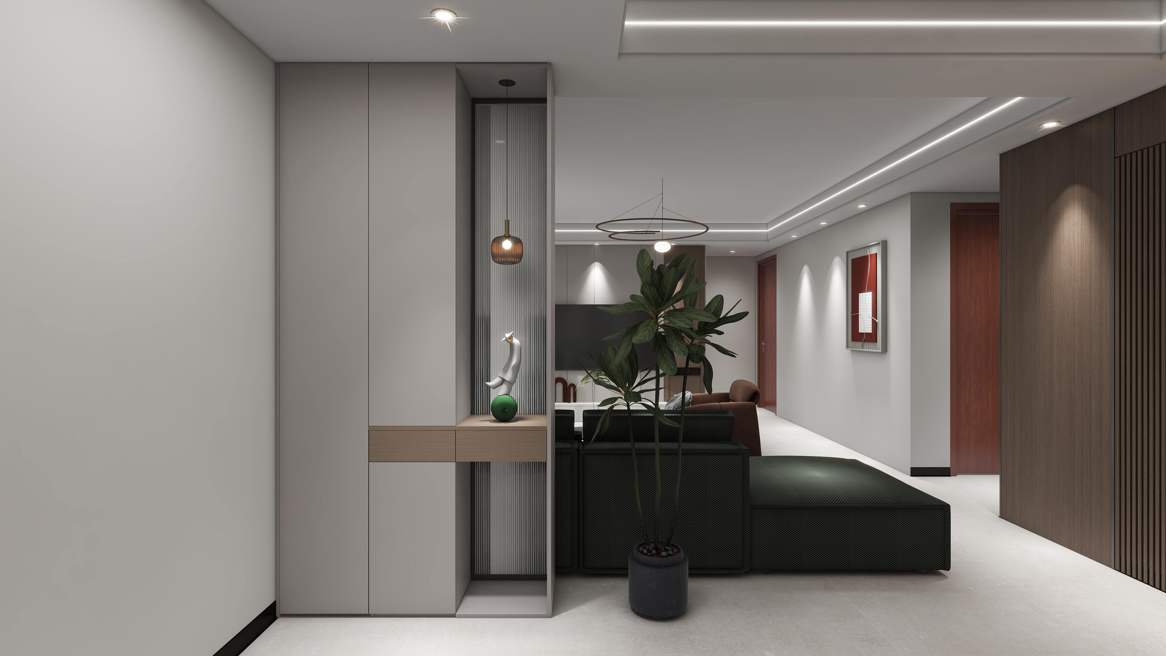 Casual大牛整装-恒大19-2-04    二案-QM版-装修设计方案