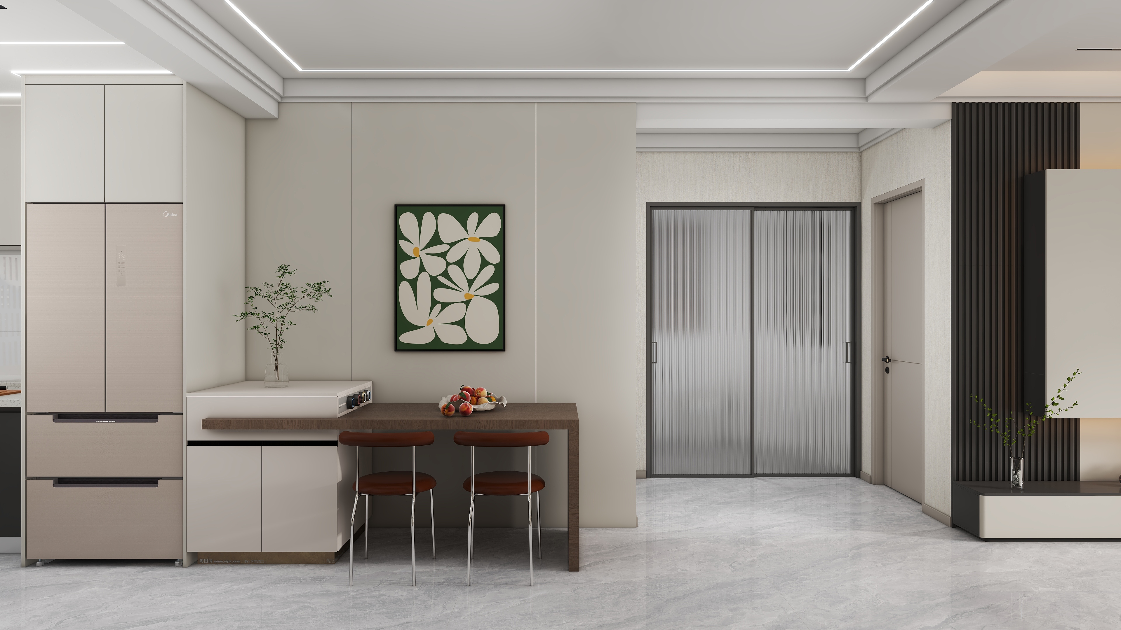 设计designerLI-红大90㎡2室-装修设计方案