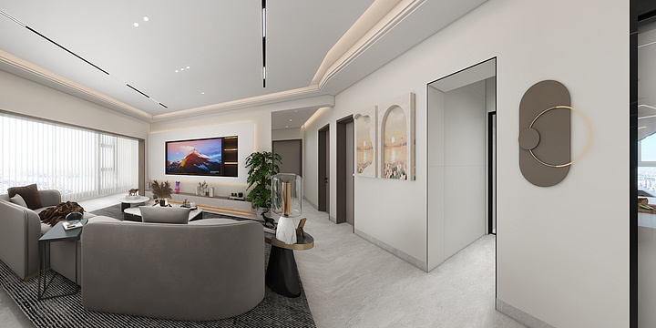 室内15198542540-茶花印象9栋1101  奶油1-装修设计方案