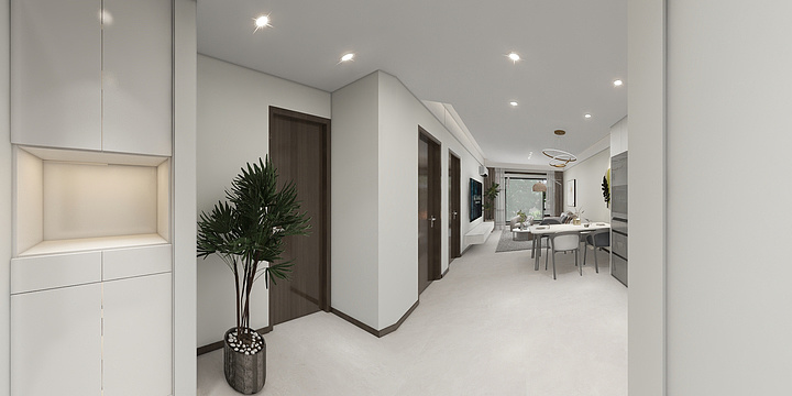 拾真空间设计-23楼-10户型效果图-装修设计方案