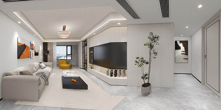 学文-香悦四季花园47-1-202-装修设计方案