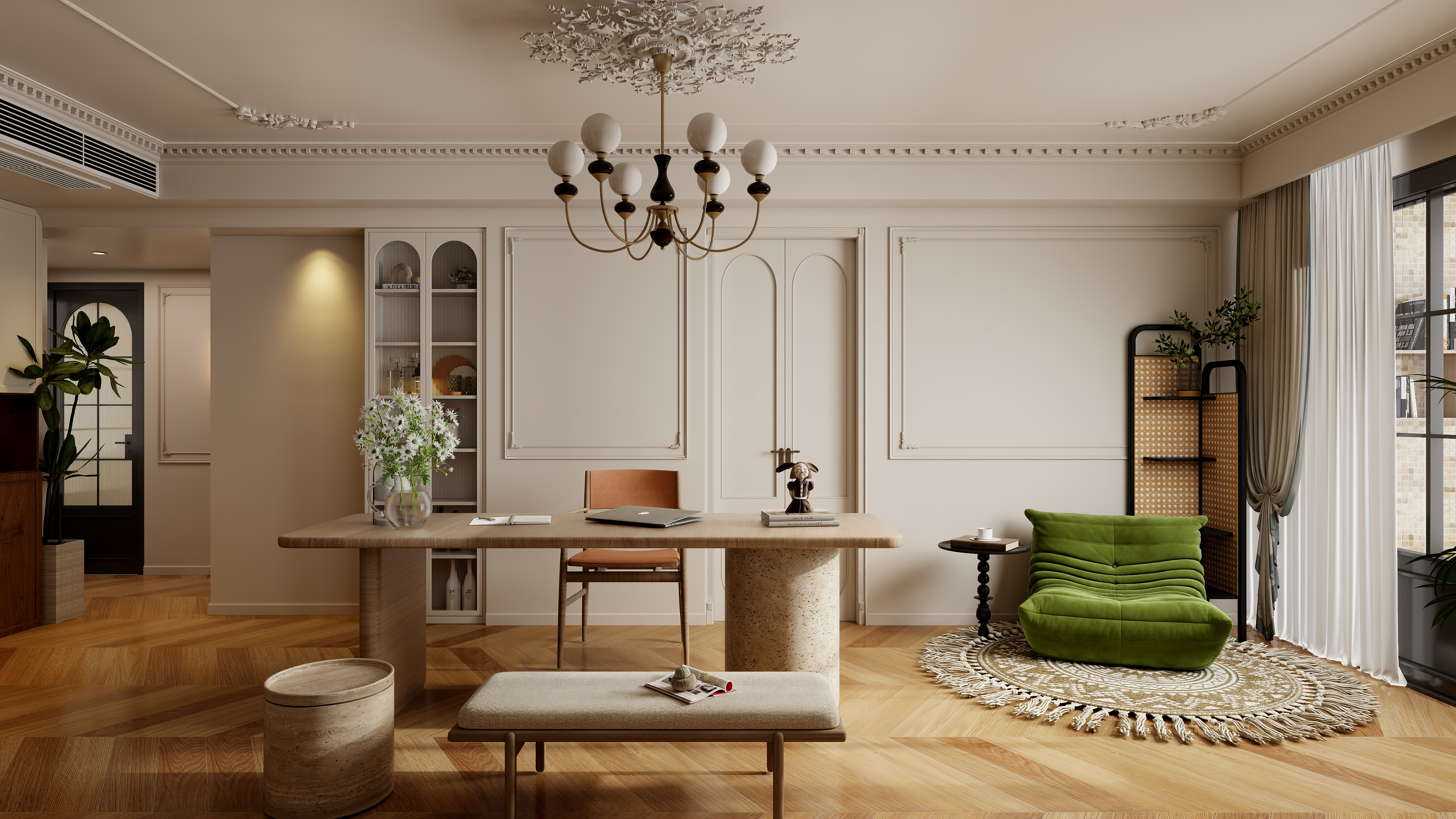 LzG-法式奶油-装修设计方案