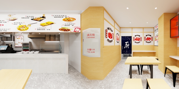 全案设计middot王工-蔡明纬黄州店-装修设计方案