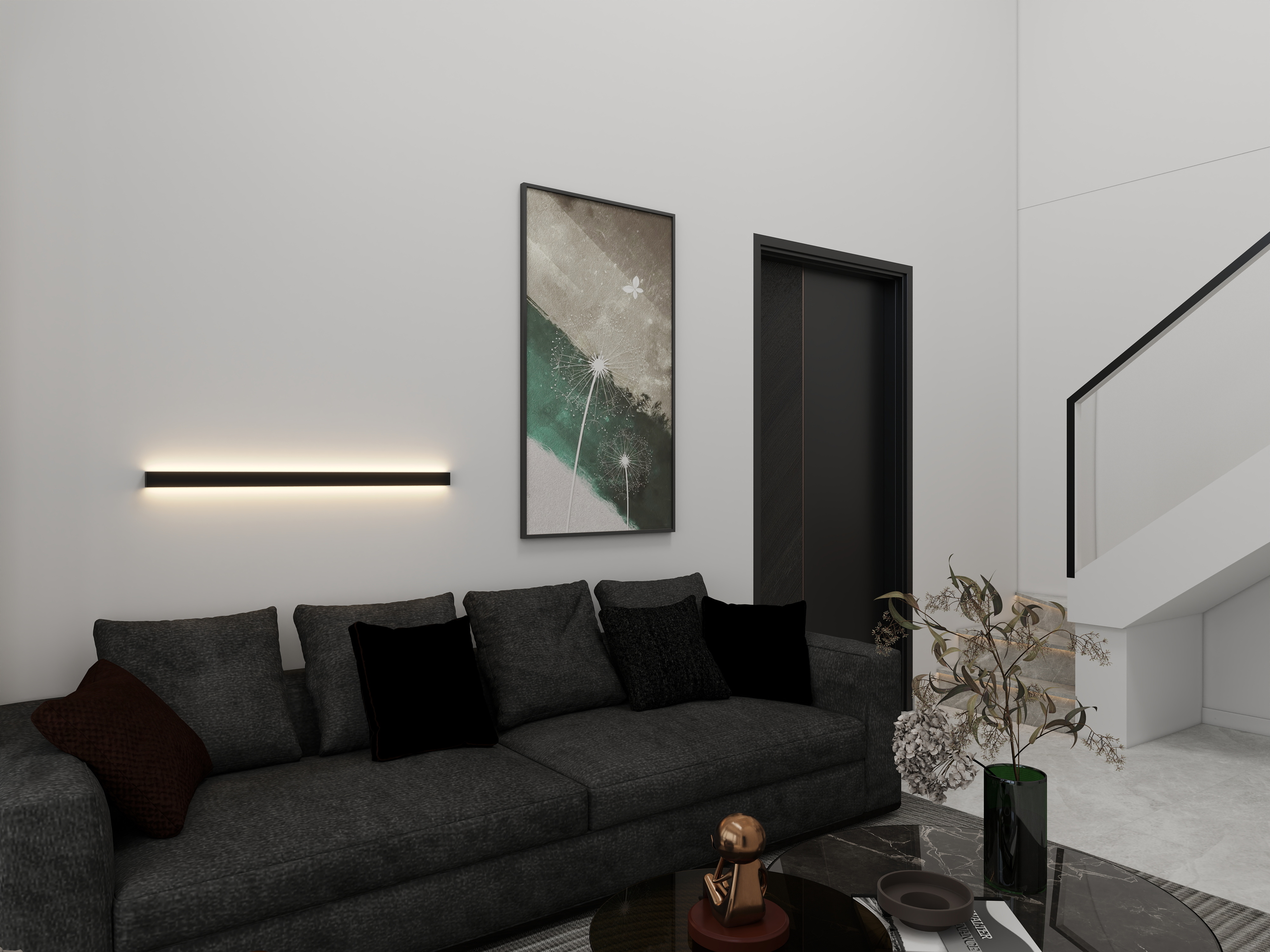 美家装饰空间设计-50㎡4室-装修设计方案