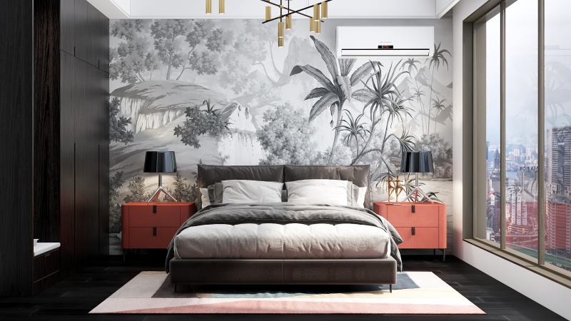 Tropical Vibe Master Bedroom Design