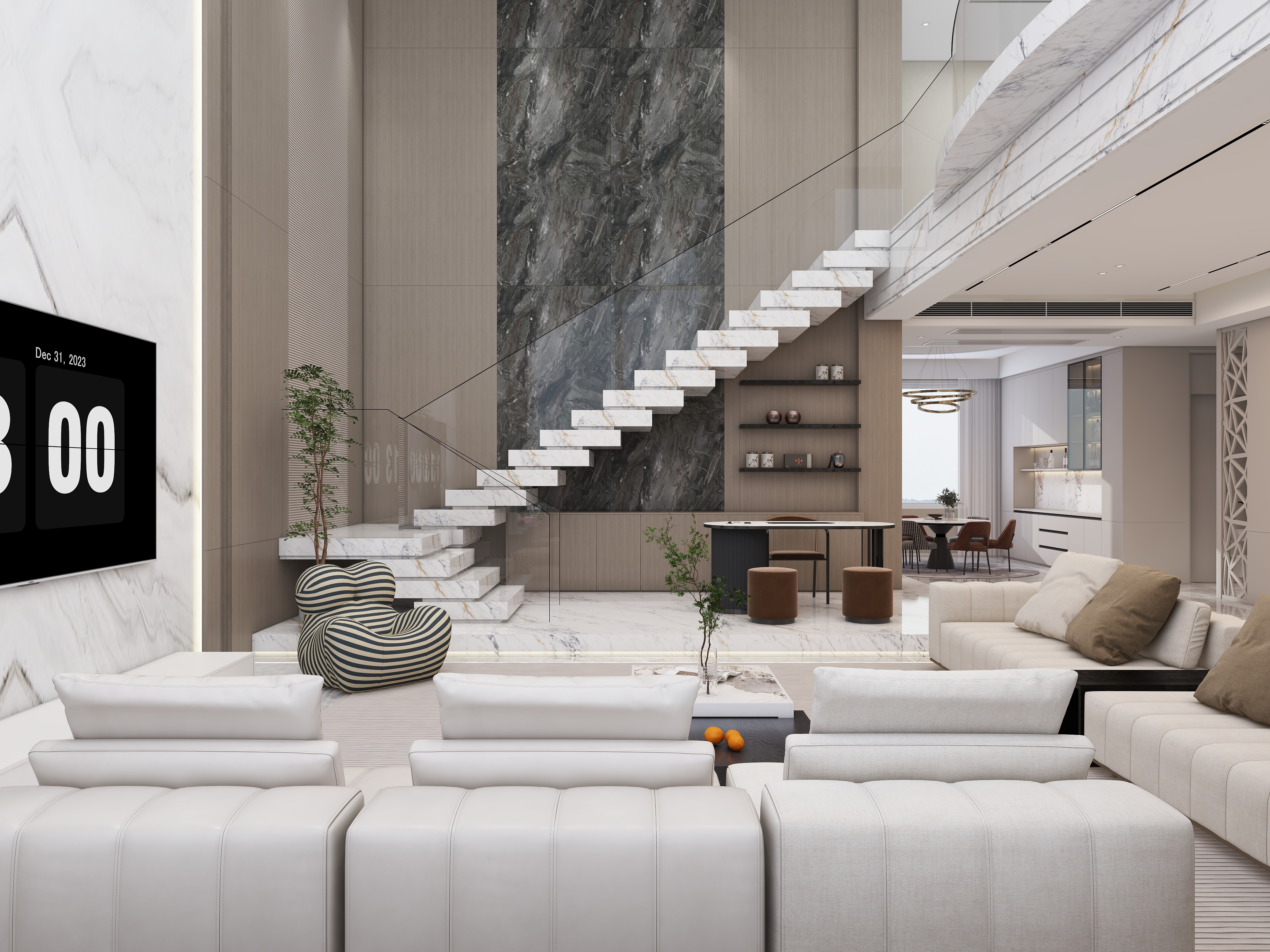 文水卡诺亚专卖店-武村别墅-装修设计方案