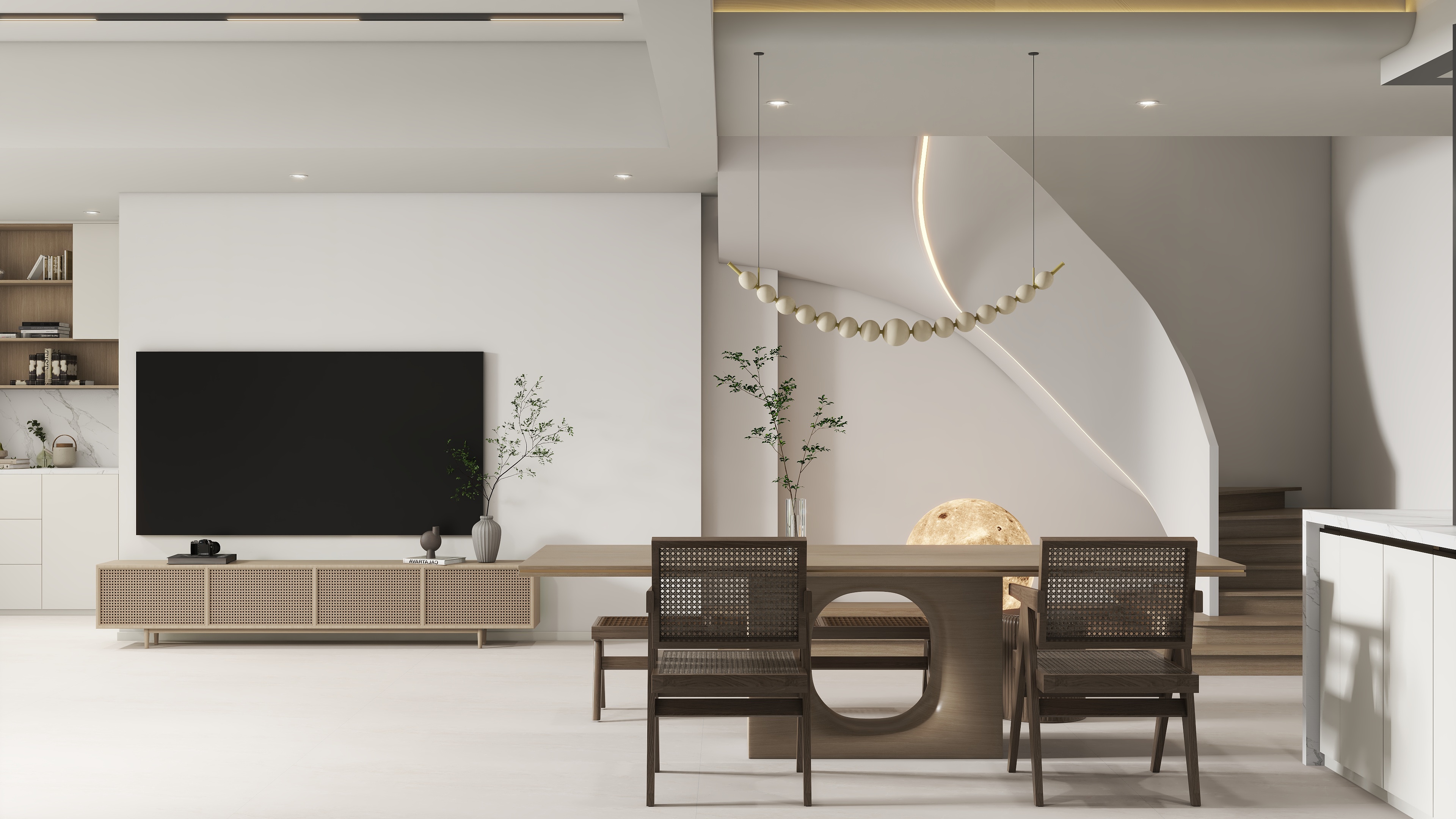 设计师珂源-武汉雅居乐花园原木256㎡3室装修效果图