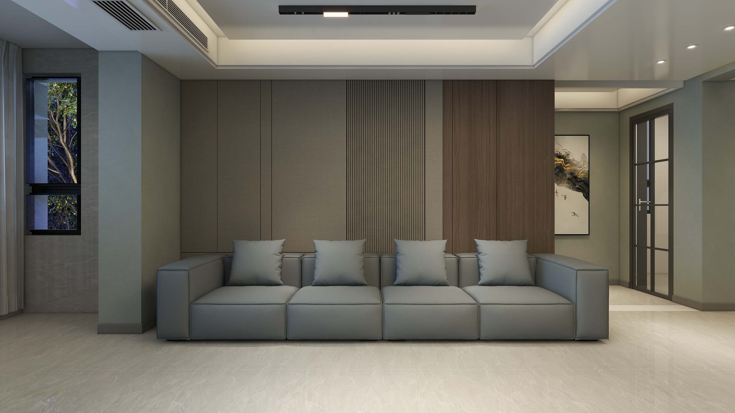 智善装饰-锦绣名都(西北2门)113㎡2室-装修设计方案