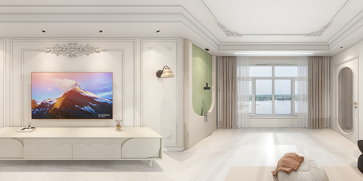 桔舍全案设计工作室-蓝天格张哥-装修设计方案