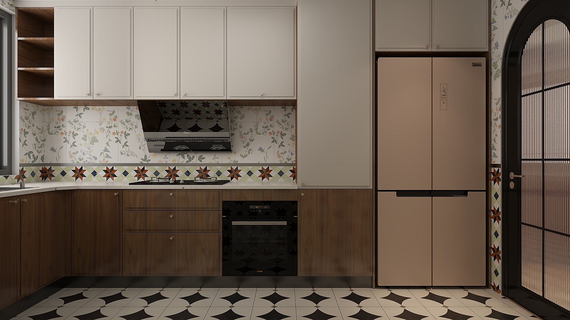 A周素人设计-法式复古90装修效果图