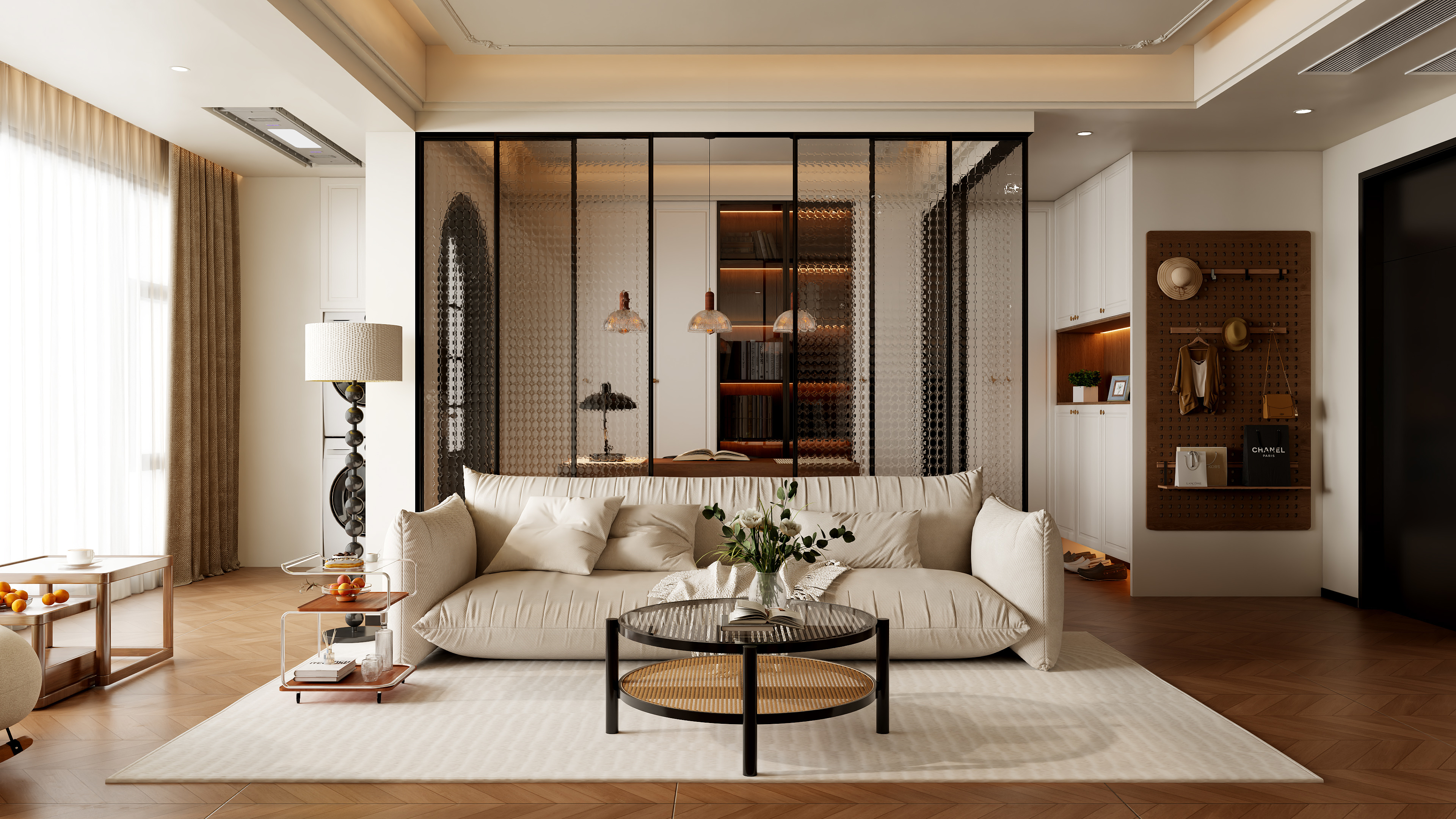 有点设计事务所-上林湾133㎡装修效果图