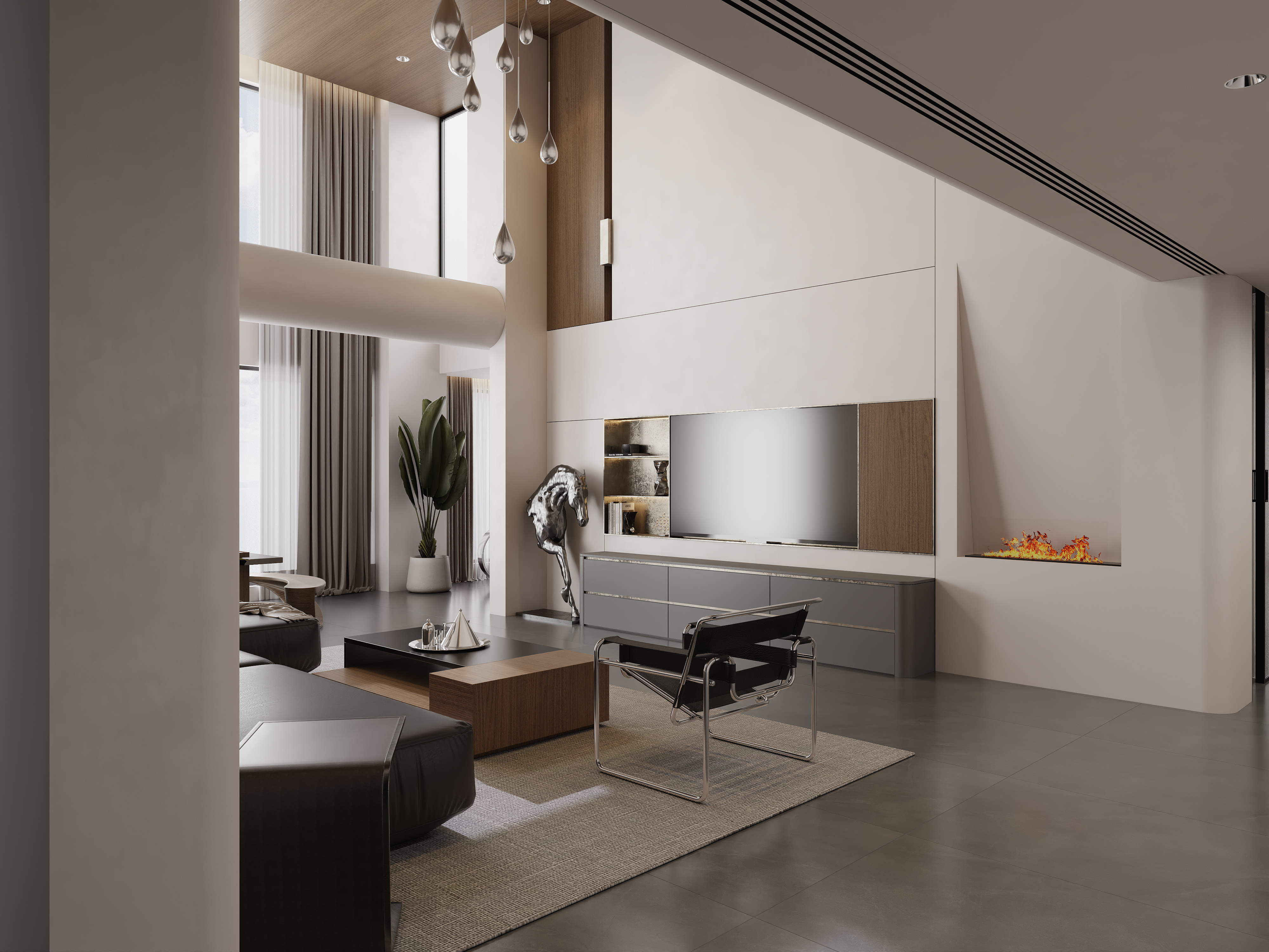 Czone設計-嘉林景苑现代别墅-装修设计方案