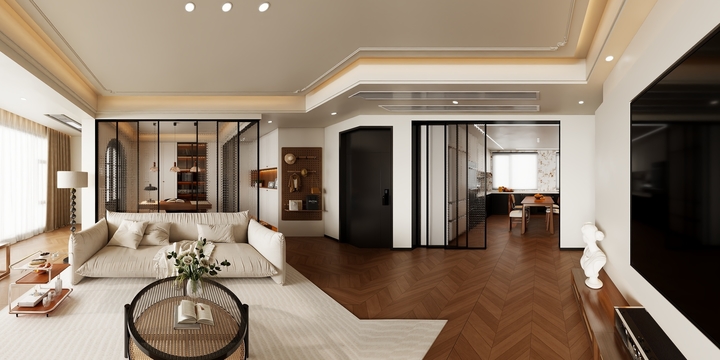 有点东西的設計师-上林湾133㎡-装修设计方案