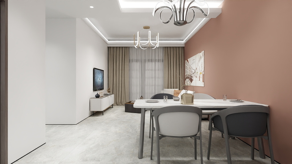 海上一帆-硬装专业等级考核户型-副本-装修设计方案