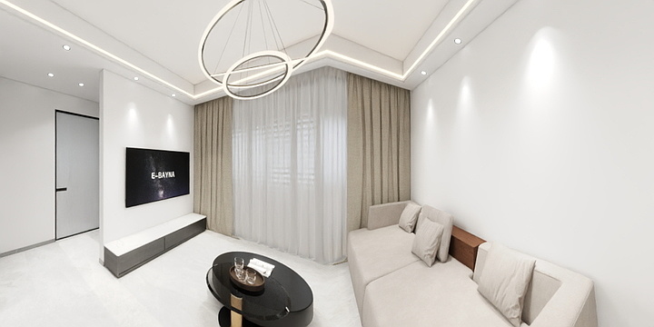 装修全案设计师杨工-安居云畔03户型-装修设计方案