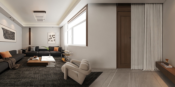 赣榆鹤轩设计-金山别墅西院-装修设计方案