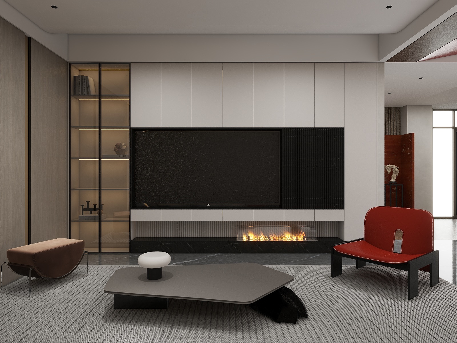 湛智华-工装全屋定制展厅200平装修效果图