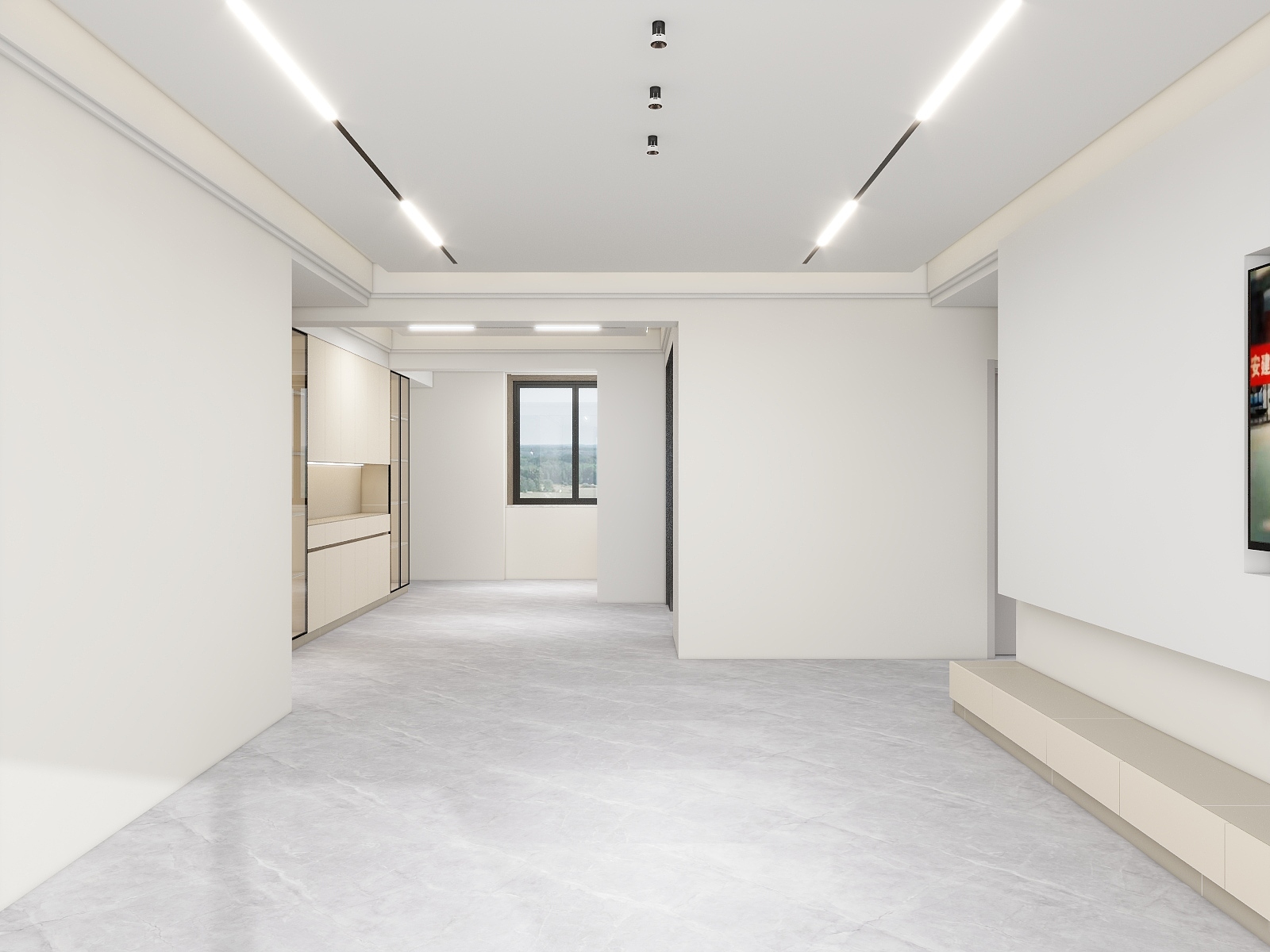 柘城摘星装饰-金海装饰春天百合17-1-701-装修设计方案