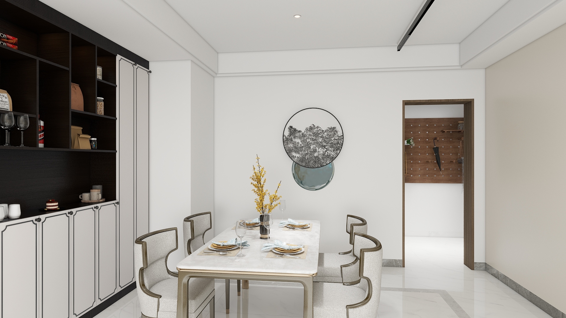 海棠问微雨-保利东湾55㎡-装修设计方案