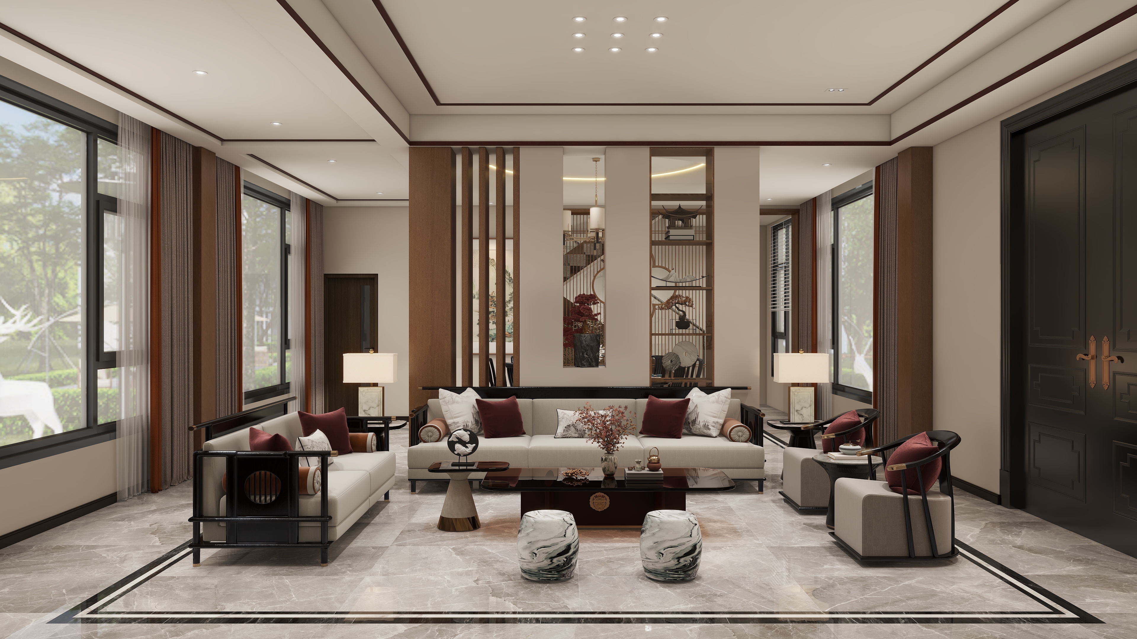 姜小龙-芦溪自建房 邬哥 效果-副本-装修设计方案