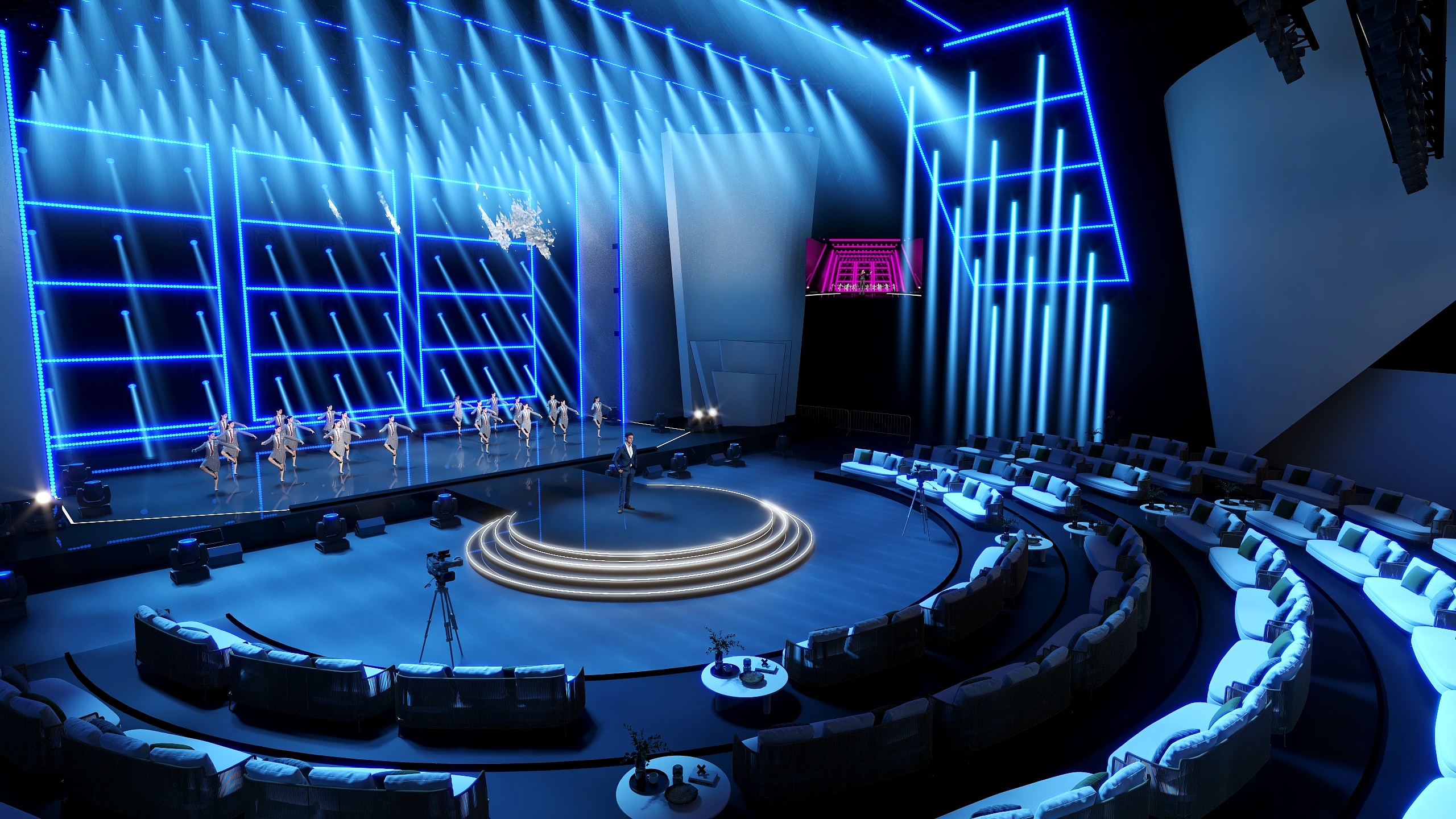 CharlieSchiesky-大型演播室-装修设计方案