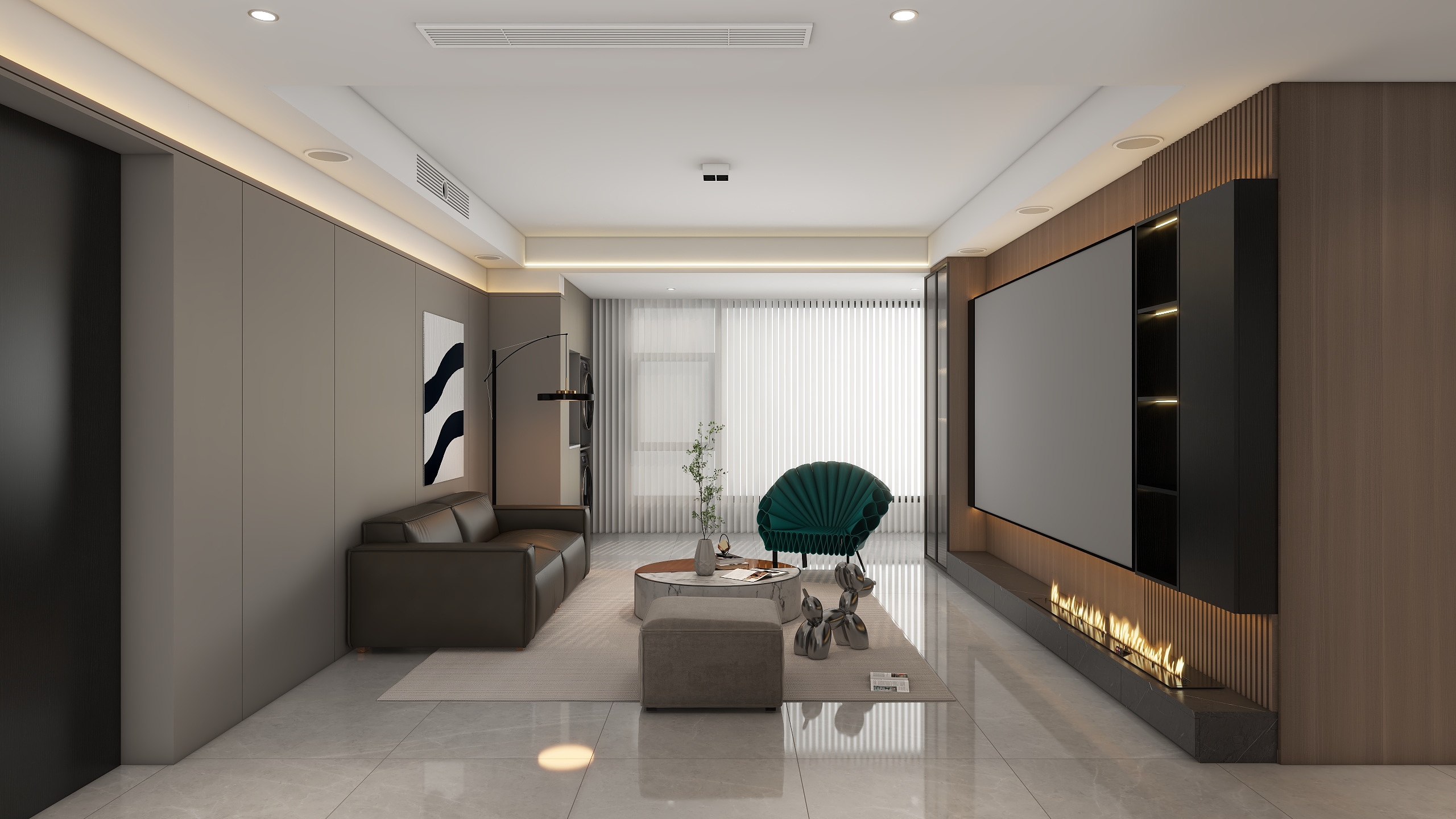 Designgl-中成颐尚苑138㎡4室-装修设计方案