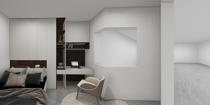 D1410-榻榻米-展厅设计-装修设计方案