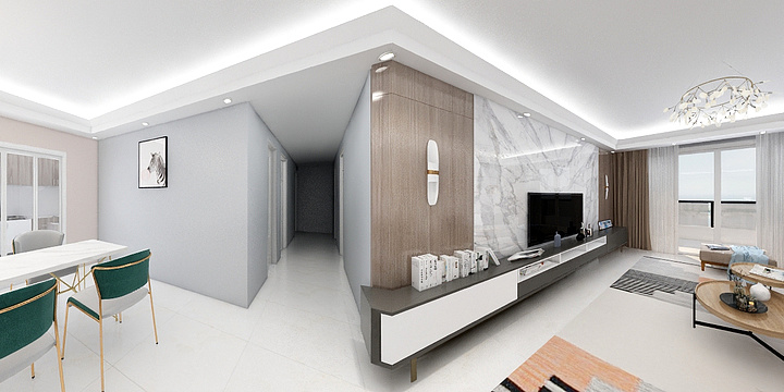 洪主荣-新兴花园3栋1004-装修设计方案