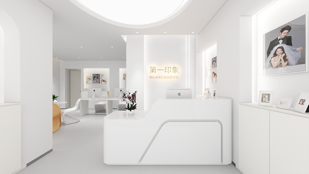 鸣设繁计-婚纱店-装修设计方案