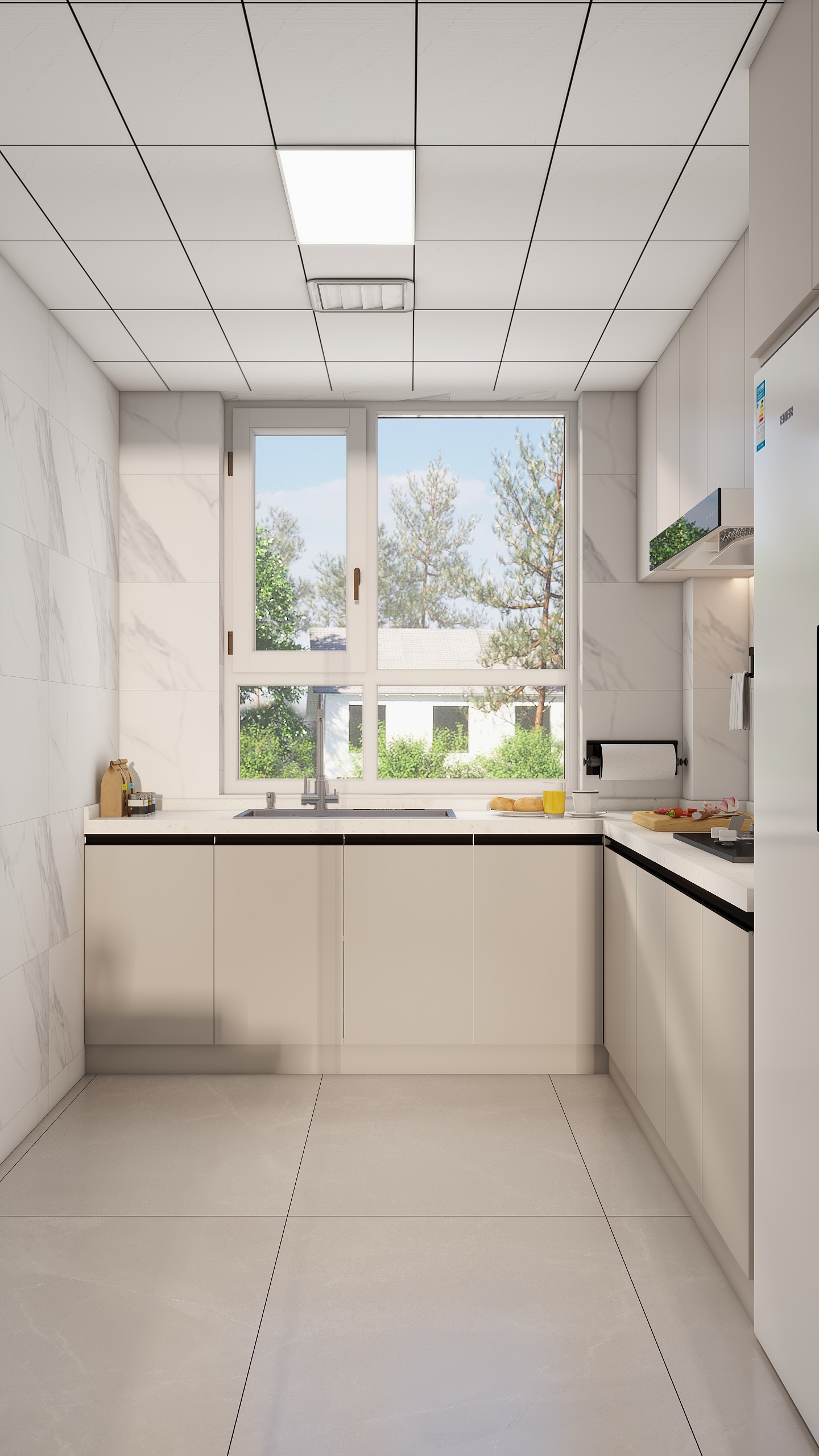 李青越-181方新中式四居室装修效果图