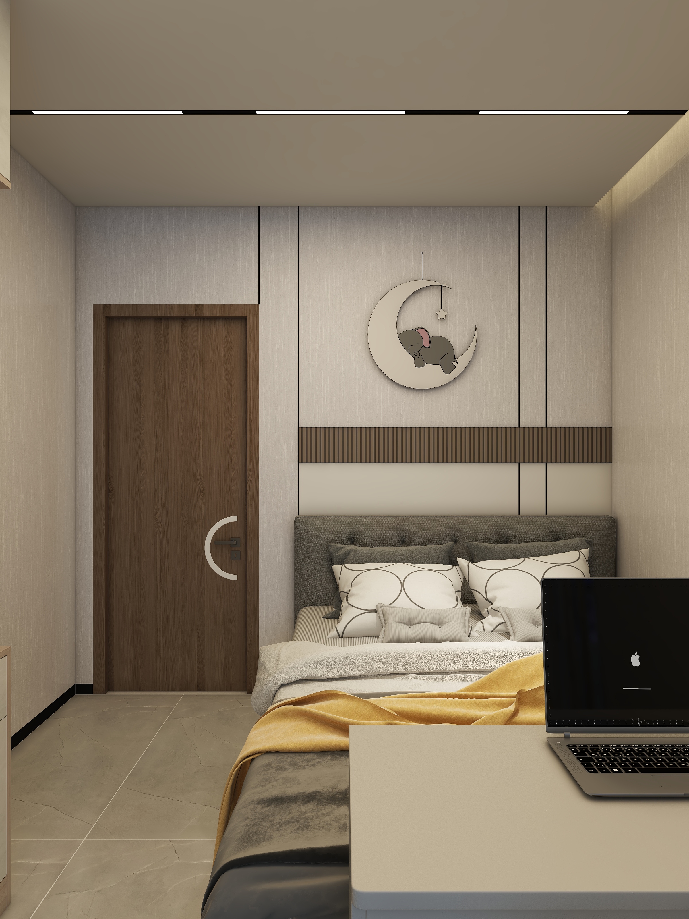 欧斯龙V欧宅高端顶墙-大塱罗北花园-装修设计方案