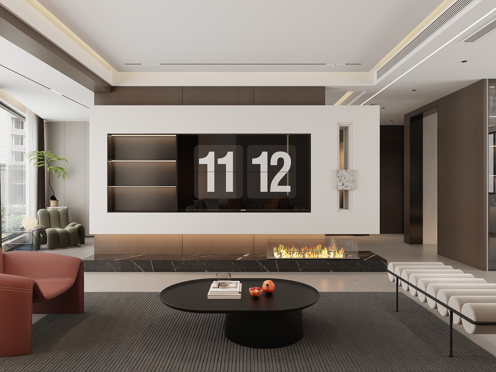 湛智华-现代轻奢151平3房 天樾装修效果图