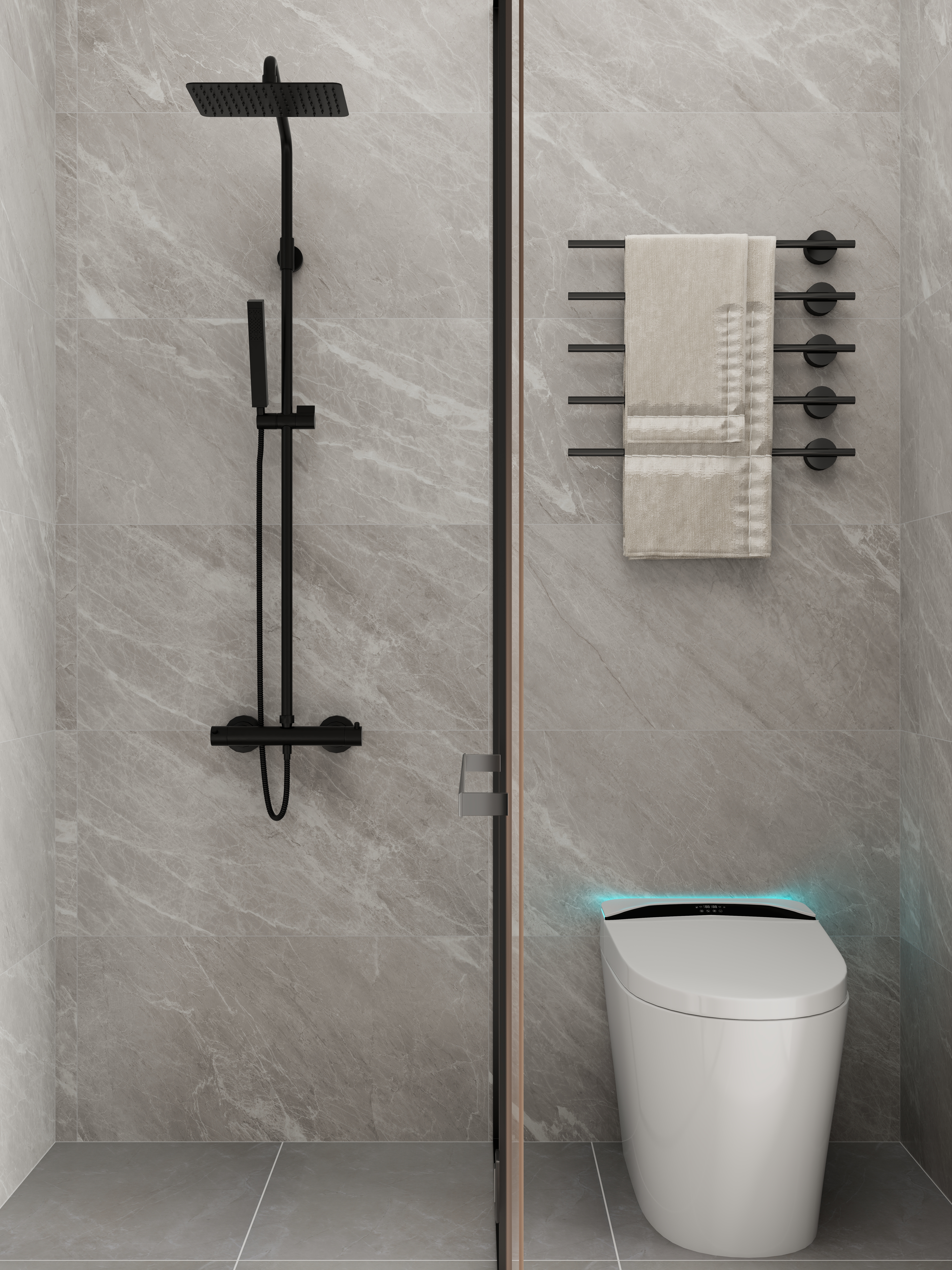 壹诺设计工作室-115㎡3室-现代简约装修效果图