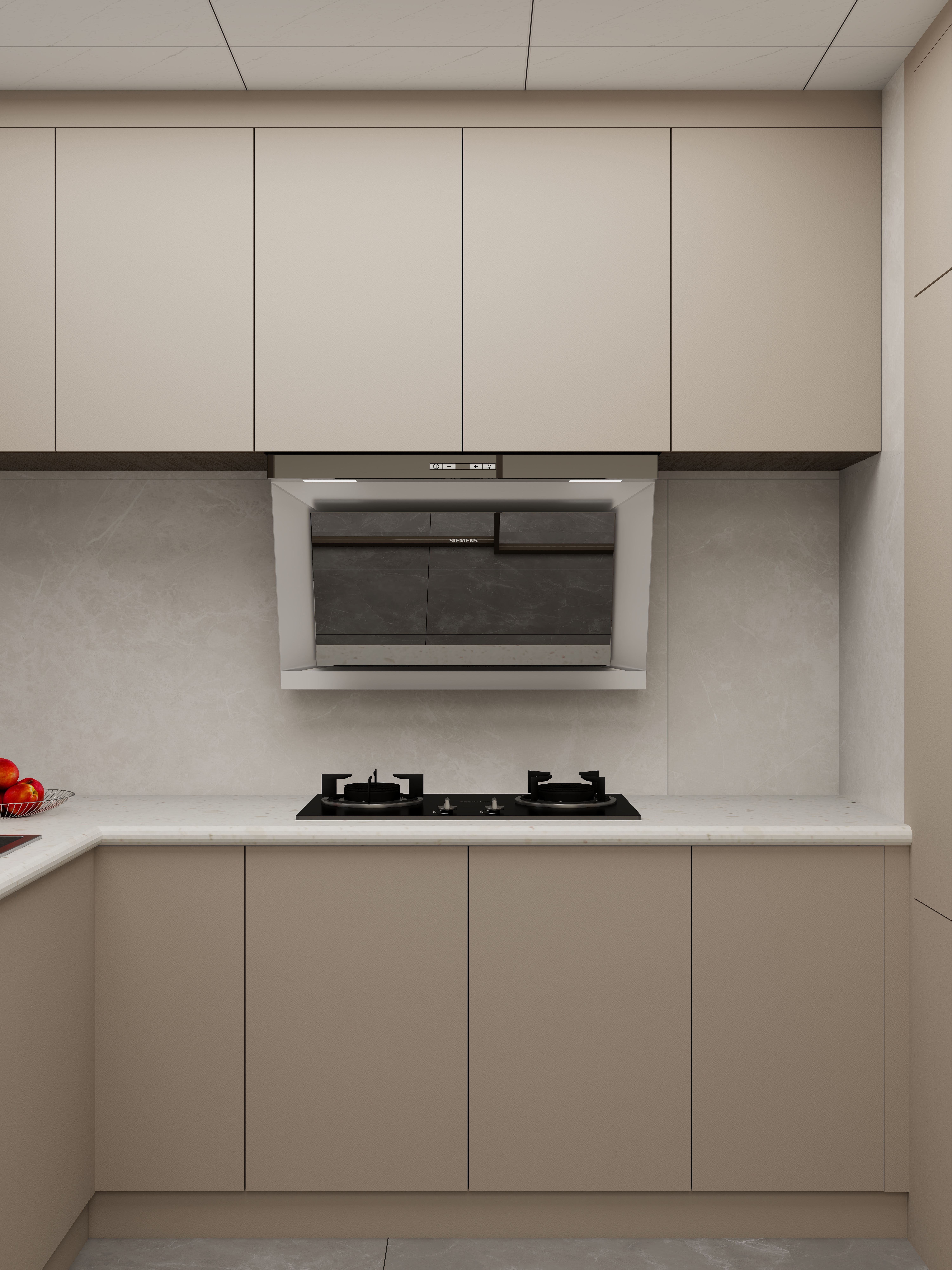 壹诺设计工作室-115㎡3室-现代简约装修效果图